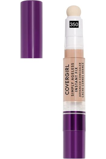 covergirl Simply Ageless Instant Fix Advanced Concealer, 350 Medium Shade– Smooth, Natural Coverage, (1 Pack)
