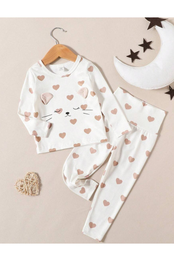 SHEIN pajama set, mixed colors