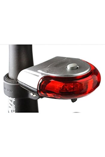 Carsons Stop spate bicicleta OZN 5 leduri, 3 moduri luminare, alb