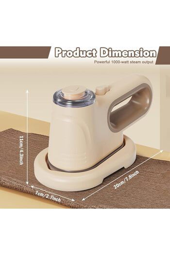 KASTWAVE 2025 Vacuum Steamer for Clothes, Handheld Travel Garment Steamer