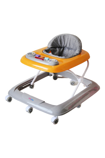 First Step Baby Walker, Orange + Green, 201