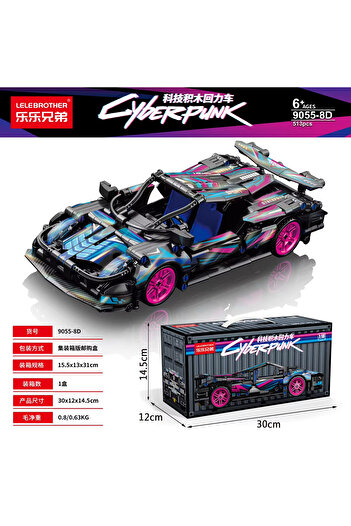Choice3 zfll no-box 67129 Car MOC 1280pcs Building Blocks Car and Construction Toy Adult Collectible Cars Se
