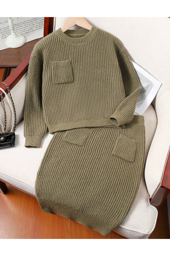 SHEIN outfit, khaki