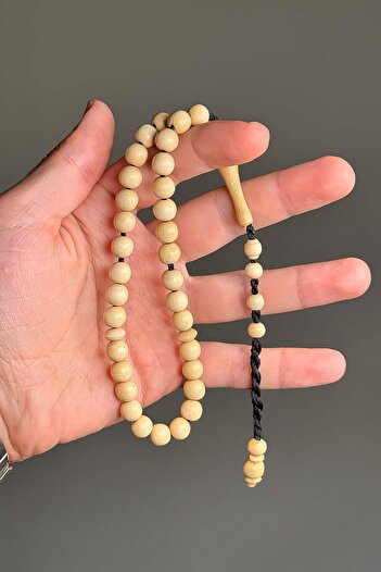 TESBİHKENTİ Kemuning Wood Malaysia Yellow Wood Prayer Beads