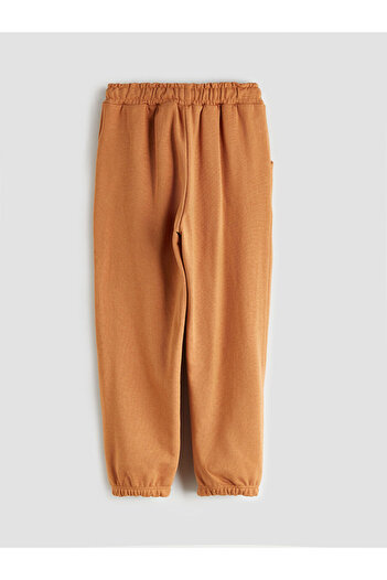 LC Waikiki Brown Elastic Waist Boys Jogger Sweatpants