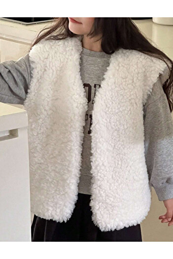 SHEIN vest, white