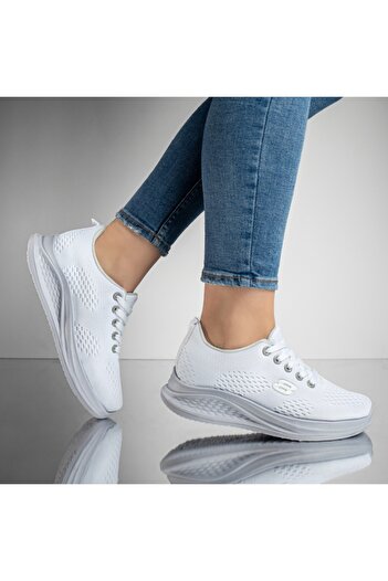 BMoD White women's textile sneakers MOD13185