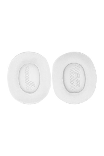 PadForce Earpads Cushion for JBL E65BT/E65BTNC/Duet NC/Live 650BTNC/Live 660BTNC – White, + Velvet
