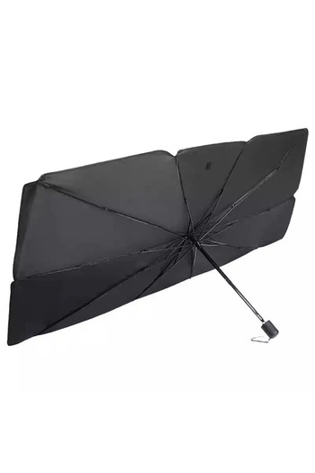 Gymmag Foldable umbrella-type sunshade for car windshield