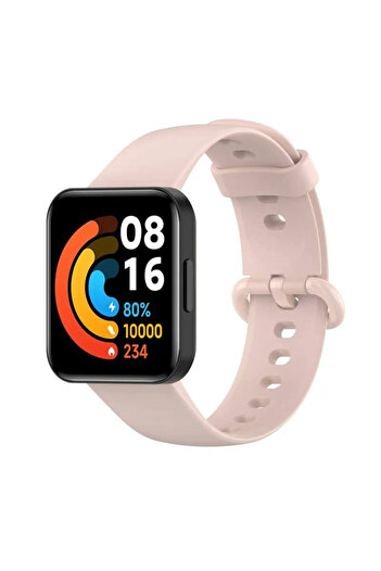 Edman bracelet strap for Xiaomi Mi Watch 2 Lite, Redmi watch 2, Light pink