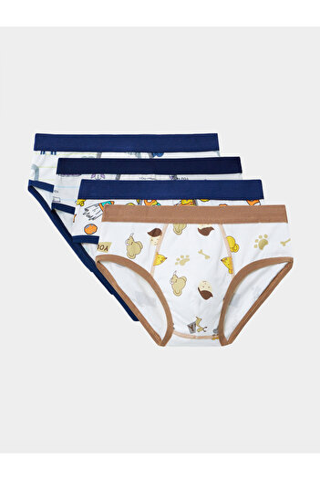 Styli Pack of 4 - Printed Assorted Briefs