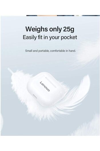 LENOVO True Wireless BT Headphones White