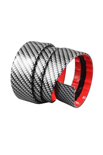 stuffix Protective Design Tape Stuffix, Carbon Fiber Rubber Universal Car Tuning Bar 2.5M