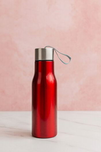 CEZVE HOME Stainless Steel Water Flask 600 ml Red
