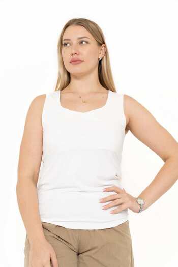 Yola Solid Ribbed Sleeveless Top
