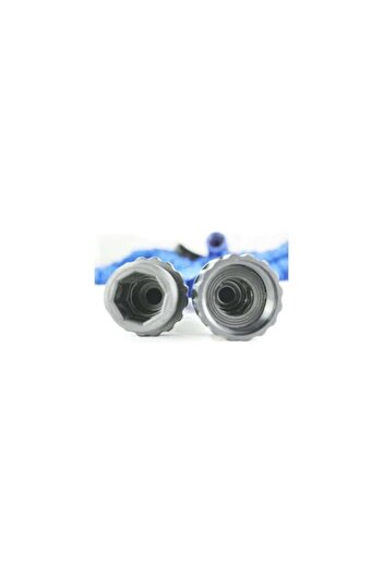 WAFFI Expandable Garden Hose, 60 m, with Spray Gun, Blue