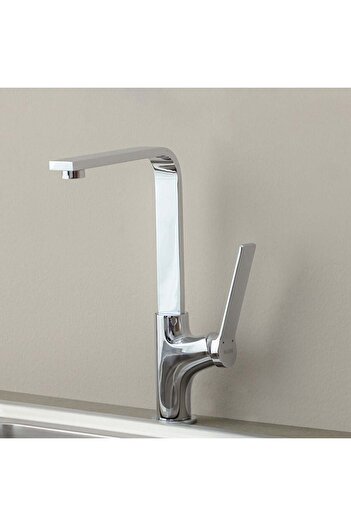Danube Home Milano Monte Sink Mixer | Premium Brass Kitchen Tap | Modern Design | 7 Year Warranty
