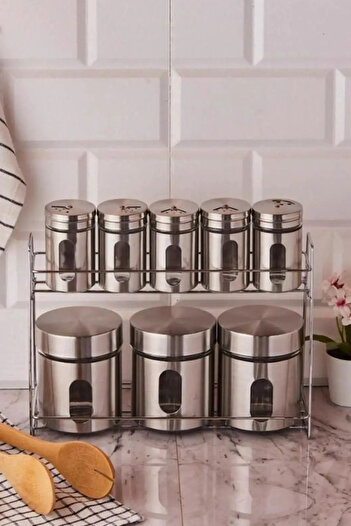 Generic Spice jar set