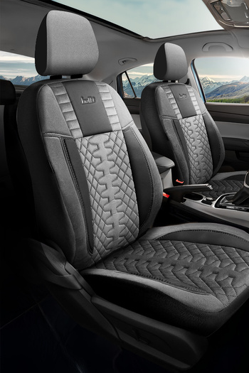 BUTTİ Forza Series Taytuyu Fabric Premium Car Seat Cover |   Supported, Front and Rear Full Set