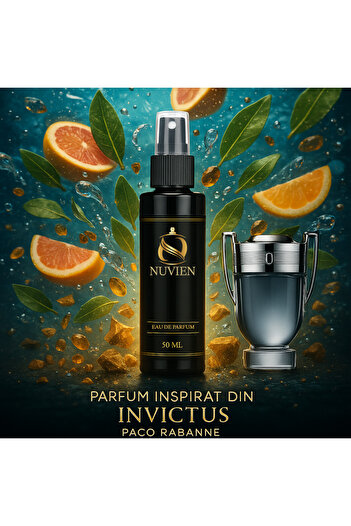 Nuvien Eau de Parfum, 50 ml - N007, inspired by Invictus