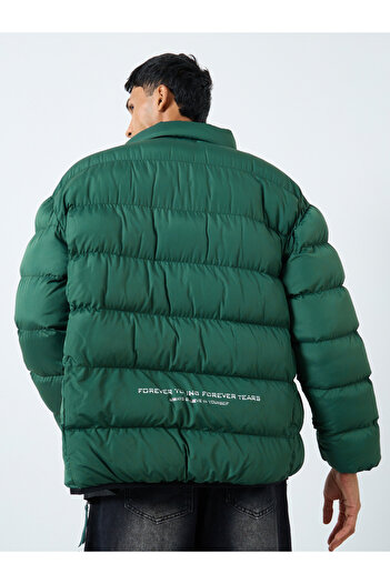 Styli Men Oversized Puffer Jackets