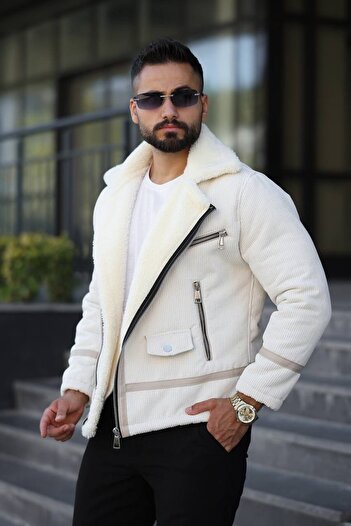 BASEL.CO Premium Full Fur Lined Biker Leather Jacket