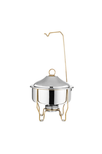 Maxima Indian Stainless Steel Food Chafing Dish Size 4 Litter