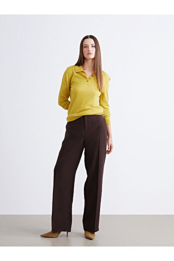 LC Waikiki Peak New Season Polo Neck Women's Knitwear Sweater