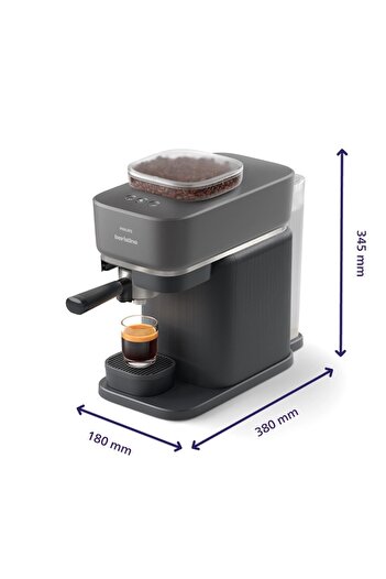Philips Espressor Baristina BAR300/60, 16 bari, cafea boabe, negru, 1.2L