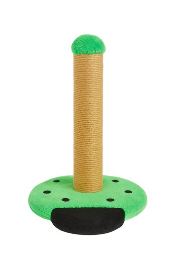 Reyo Pet Ladybug Cat Scratching Platform Green