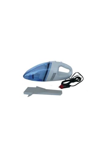 dalimag Portable Car Vacuum Cleaner, 12V, White/Blue