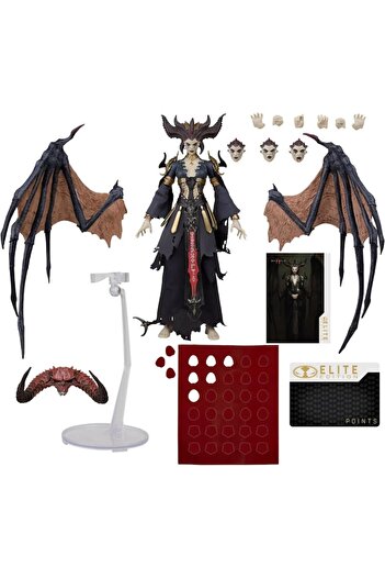 Mcfarlane Toys Articulated Figurine, Diablo IV, Elite Edition, Lilith, 22 cm