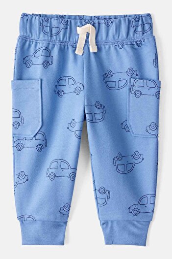 Carter's Erkek Bebek Mavi Body Pantolon