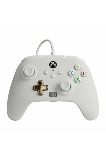 Powera Enhanced Wired Controller (1518809-01), PowerA, for PC / Xbox One White