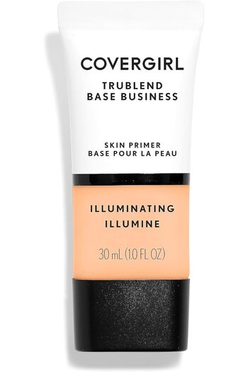 covergirl Base Business Face Primer, Illuminating 400, 1.0 fl oz – Radiant Finish, Smooth Makeup Base