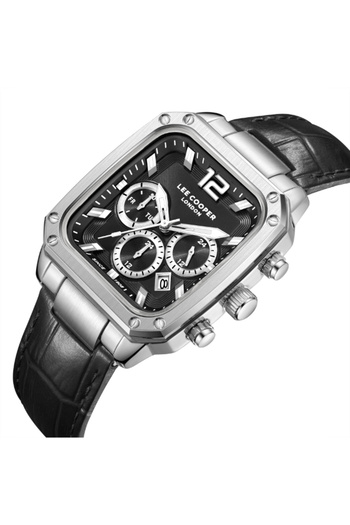 Lee Cooper Men's Multi Function Black Dial Watch - LC08184.351