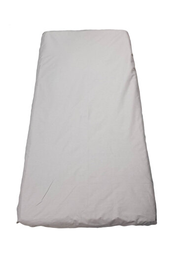 fantasialand Fitted sheet with elastic for mattress, gray color