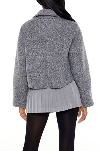 Forever 21 Keçeli Büyük Cep Detaylı Ceket