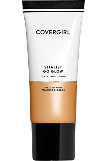 covergirl Vitalist Go Glow Glotion, Light, 30ml – Hydrating Liquid Highlighter for a Natural Radiant Glow