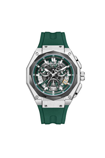 Quantum Men's Chronograph Black Dial Watch - HNG1097.356