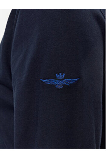 Aeronautica Militare Ανδρικό Μακρυμάνικο 232TS2132J609 Μπλε Σκούρο Μπλε