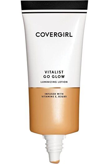 covergirl Vitalist Go Glow Glotion, Light, 30ml – Hydrating Liquid Highlighter for a Natural Radiant Glow