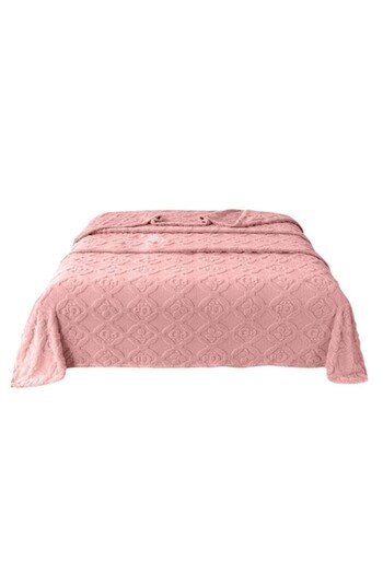 OEM Thick taffeta blanket, coral embossed design, 150x200cm