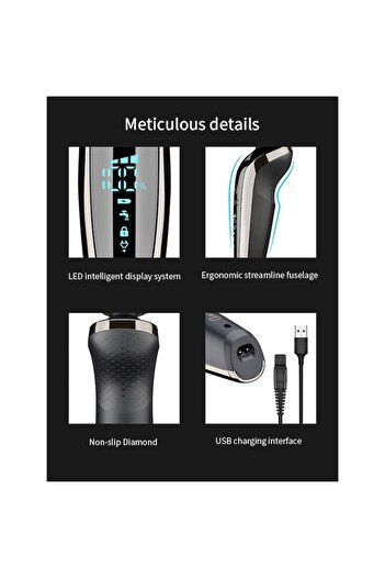 Bell Electric Shaver 7 Heads Bell™ Blade 3D Samurai®