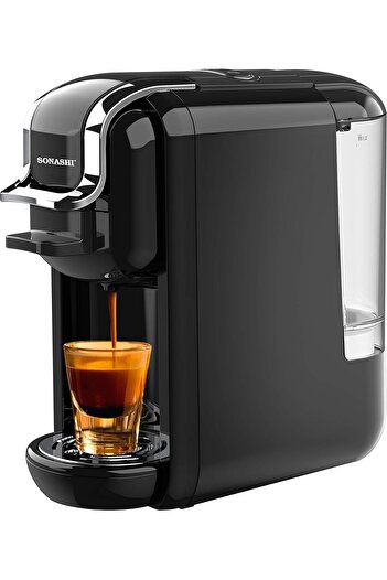 sonashi 3 in 1 Multifunction Espresso Coffee Machine – 1450W Coffee Maker with 600ML Detachable Wa