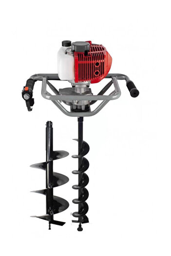 DDT Earth auger, 6 HP with 250 & 150 x 800 mm auger