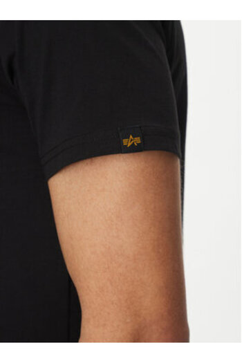 Alpha Industries Ανδρικό T-Shirt 146506 Μαύρο