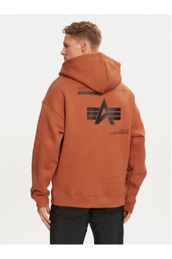 Alpha Industries Ανδρικό Φούτερ 146336 Καφέ