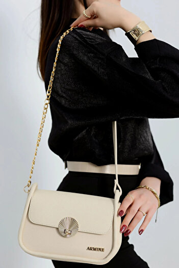 Armine Pia Women's Bag - 397 Cream