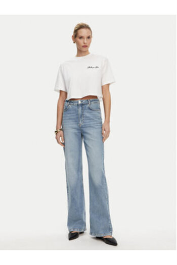 BALMAIN Γυναικείο T-Shirt DF1EE020BC78 Λευκό